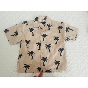 NWOT H&M BOYS BUTTON DOWN SHIRT SIZE 4T‎